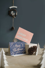 Merry Christmas Navy Greeting Card