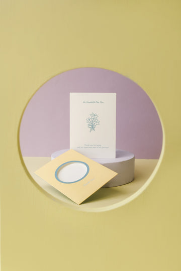 Thank You - Flower Greeting Card