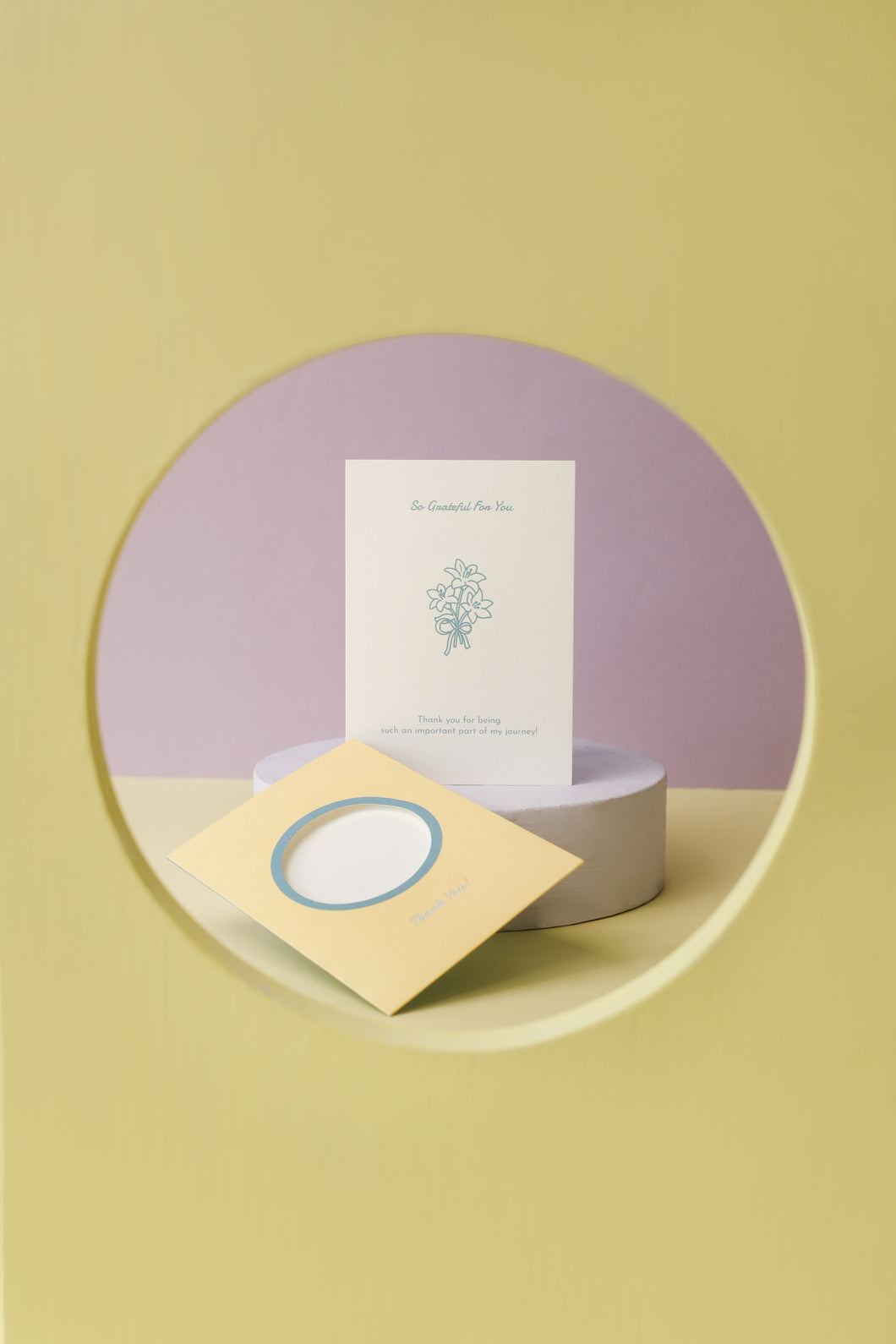 Thank You Flower / Kartu Ucapan Letterist