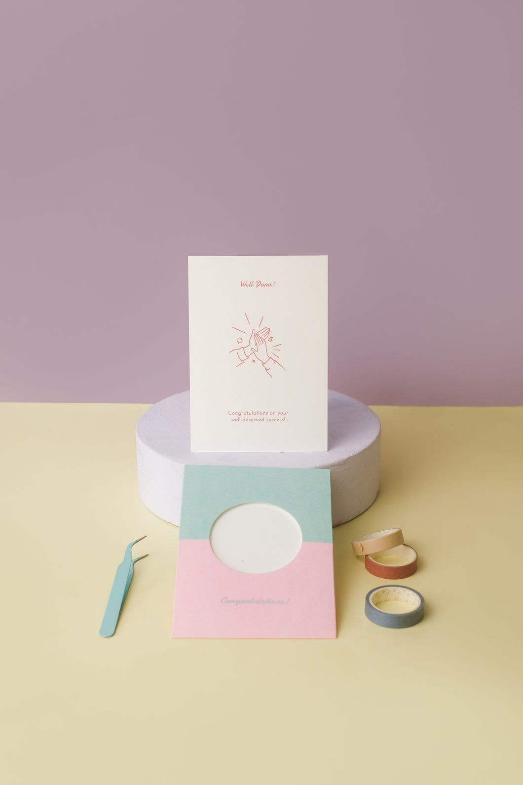 Congratulations - Claphand / Kartu Ucapan Letterist