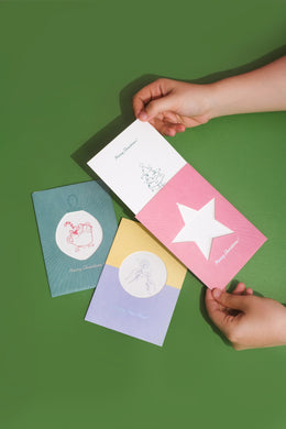 Happy New Year Firework Greeting Card / Kartu Ucapan Letterist