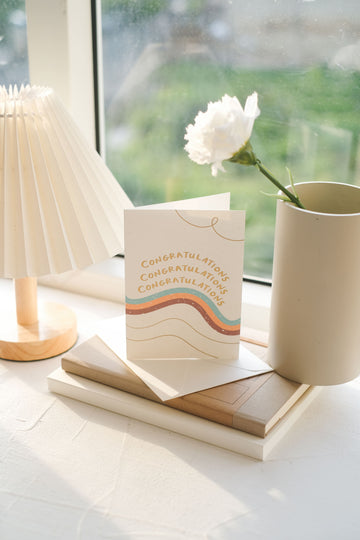 Triple Congratulations - Greeting Card