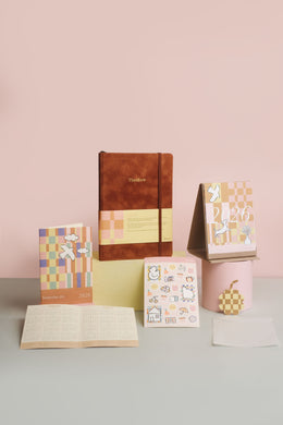 [BUNDLE] Playful Undated Planner + Desk Calendar 2026 Letterist