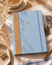 Mason Leather Baby Blue Notebook