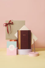 Mason Leather Notebook + Pen Gift Set