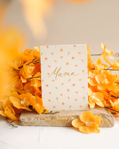 Mama Peach Greeting Card