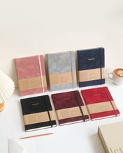 Mason Suede Earl Grey Notebook