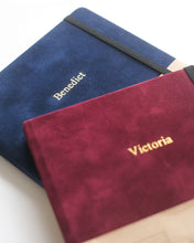 Mason Suede Wine Notebook