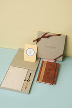 Mason Suede Notebook + Pen Gift Set