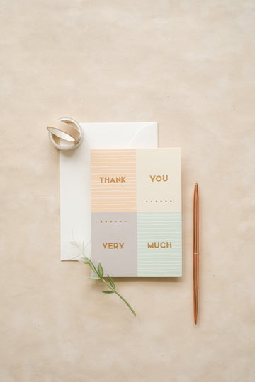 Thank You Very Much - Greeting Card