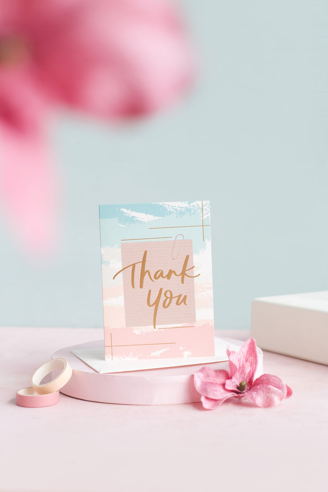 Thank You Note Greeting Card