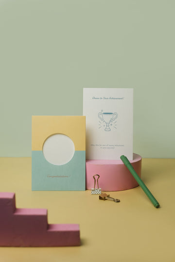 Congratulation - Trophy Greeting Card