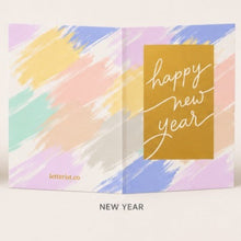 Happy New Year - Brush Greeting Card