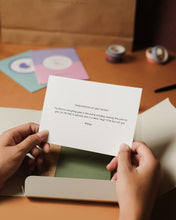 Happy New Year Peach Greeting Card