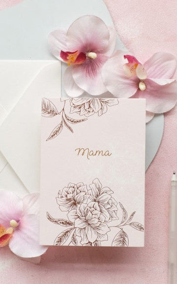 Mama - Greeting card