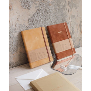 Mason Suede Notebook Cinnamon