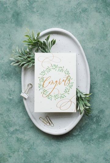 Congrats Forest - Greeting Card