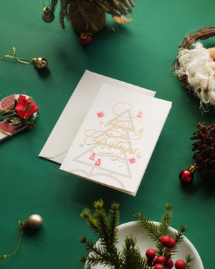 Merry Christmas Card / Kartu Ucapan Natal / Kartu Xmas